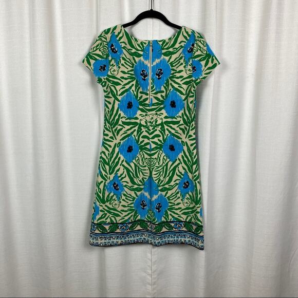 Lilly Pulitzer Layton Shift Dress in Sea Oat Ikat Sz.S - Picture 10 of 15